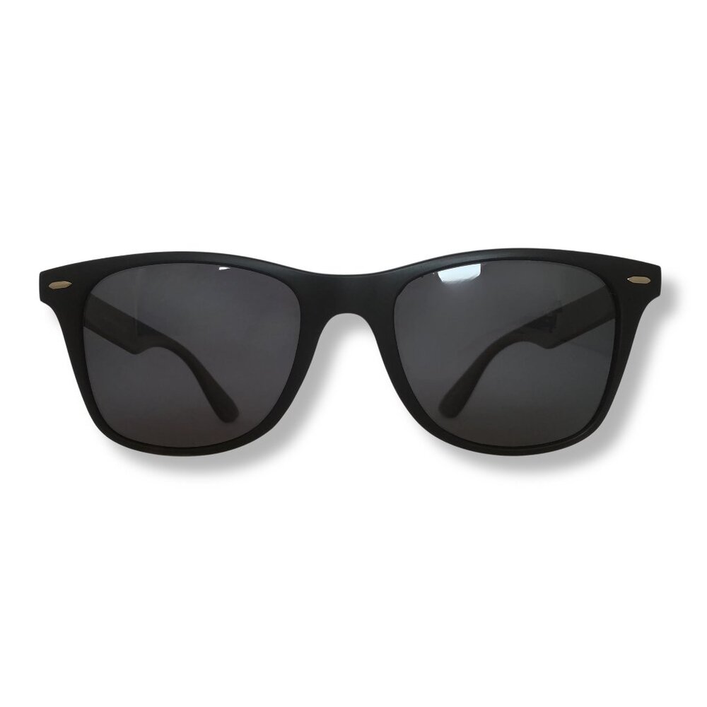 Framesvista Wayfarer Black Polarized Sunglasses For Men